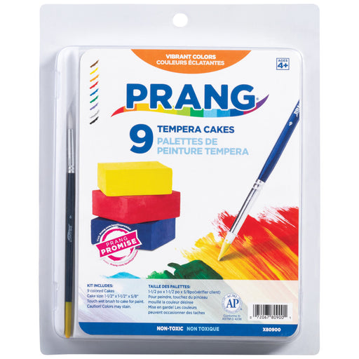 Prang Gallery Tempera Cake Set
