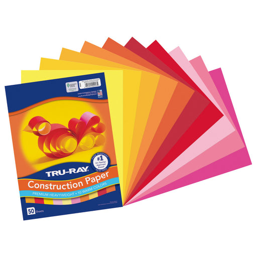 Tru Ray Warm Assts 9X12 50 Sht
