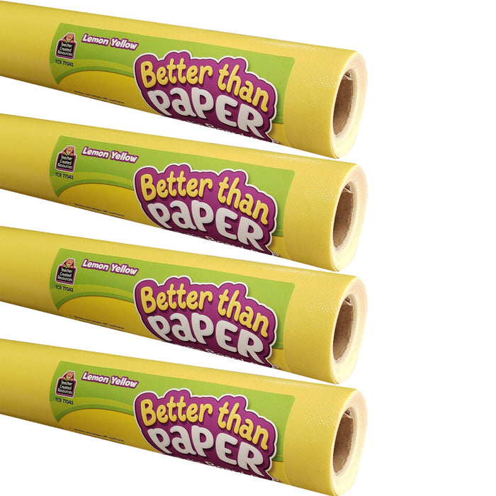 Lemon Yellow BB Roll 4/CT Better Than Paper