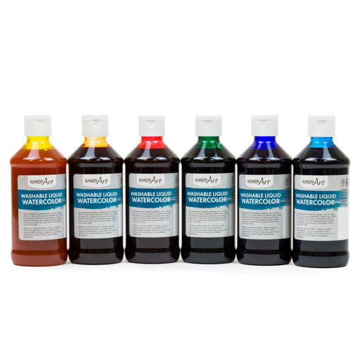 6/ST 8OZ Washable Liquid Watercolor