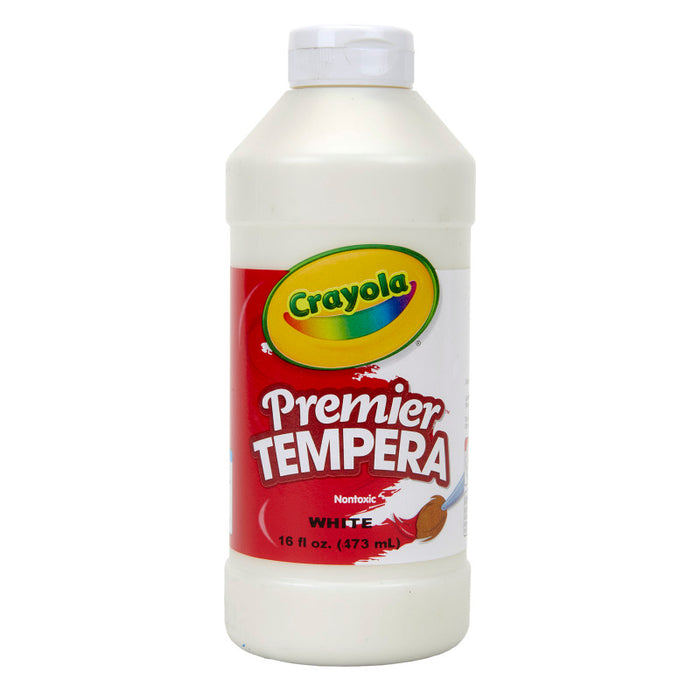 16OZ White Crayola Premier Tempera