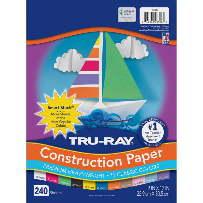 Tru Ray Smart Stack 9X12 240CT