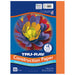 Tru Ray Electric Orange 9X12 Fade Resistant Construction Paper