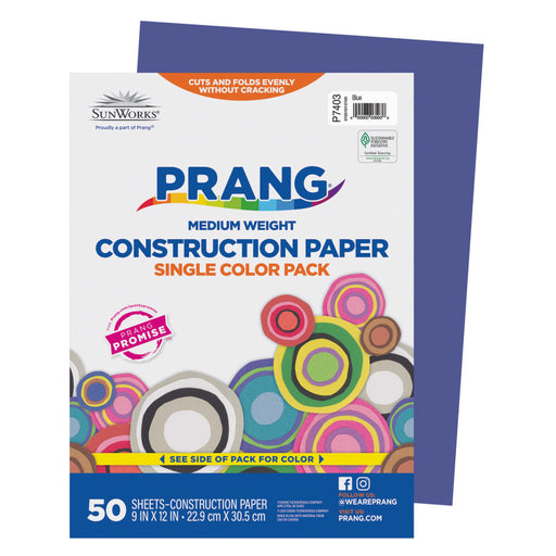 Construction Paper Blue 9X12 50PK