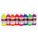 8OZ Fluorescent Acrylic Paint Set 8 Colors