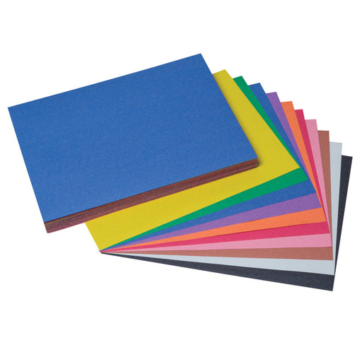 Construction Paper ASST 100PK 9X12 10 Colors