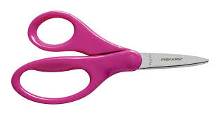 Scissors 5" Soft Handle Sharp tip (PST)