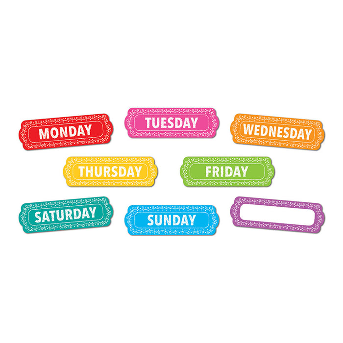 CHALK LOOPS DAYS OF THE WEEK