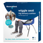 Bouncyband¨ Big Wiggle Seat Sensory Cushion, Silver