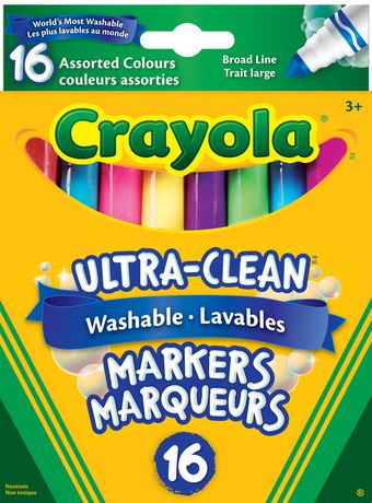 Pkg(s) of 16 Washable Crayola Jumbo Felts