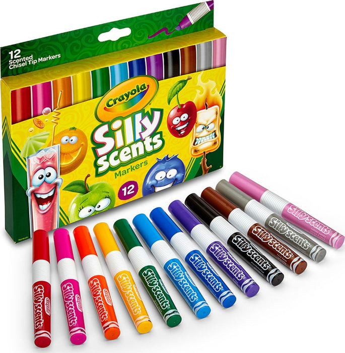 Scented Crayola Wedge Tip Markers 12's