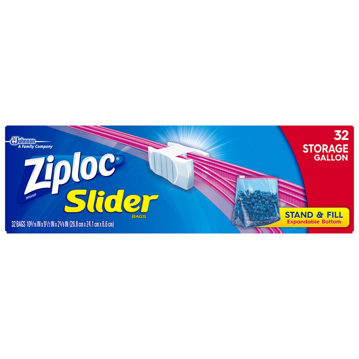 Slide Lock Plastic Bag(s) Freezer (PST)