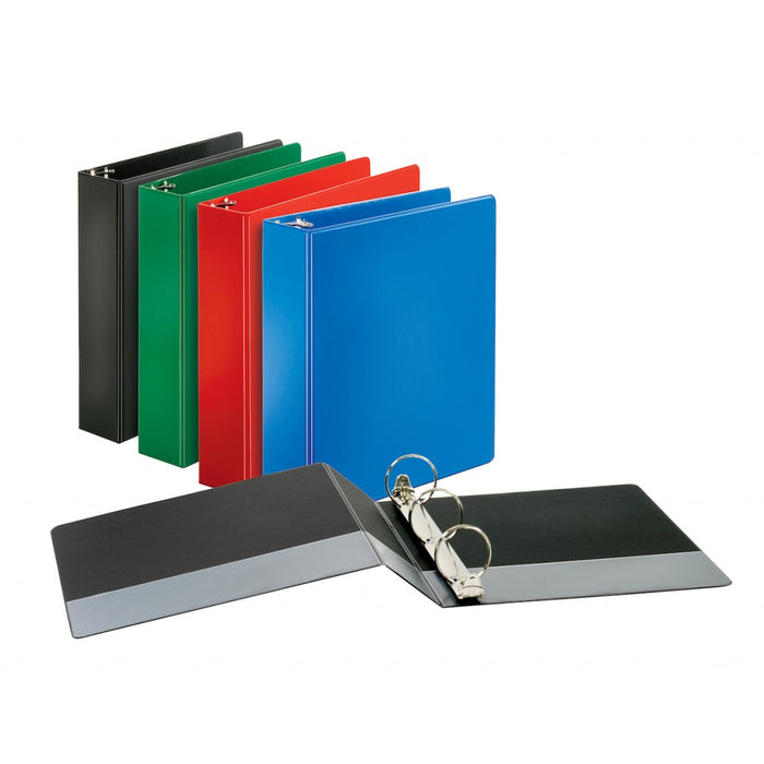2" Premium 3 Ring Vinyl Binder Black