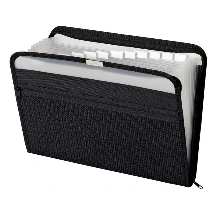 13 Pocket Fabric Accordian File Folder (PST)