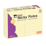 Sticky Notes, 4" x 6" Lined