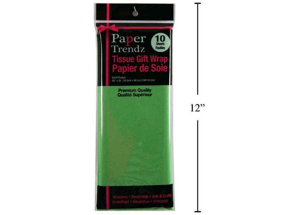 Tissue Wrapping Paper - Green