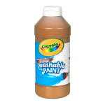Crayola¨ Washable Paint, 16 oz., Brown