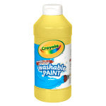 Crayola¨ Washable Paint, 16 oz., Yellow
