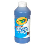 Crayola¨ Washable Paint, 16 oz., Blue