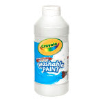 Crayola¨ Washable Paint, 16 oz., White