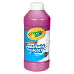 Crayola¨ Washable Paint, 16 oz., Magenta