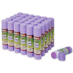 Creativity Street¨ Glue Stick, Purple, .28 oz., Box of 30