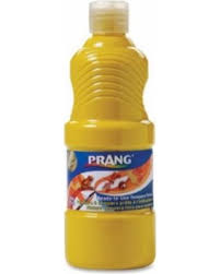 Washable Tempera Paint 16 oz Yellow