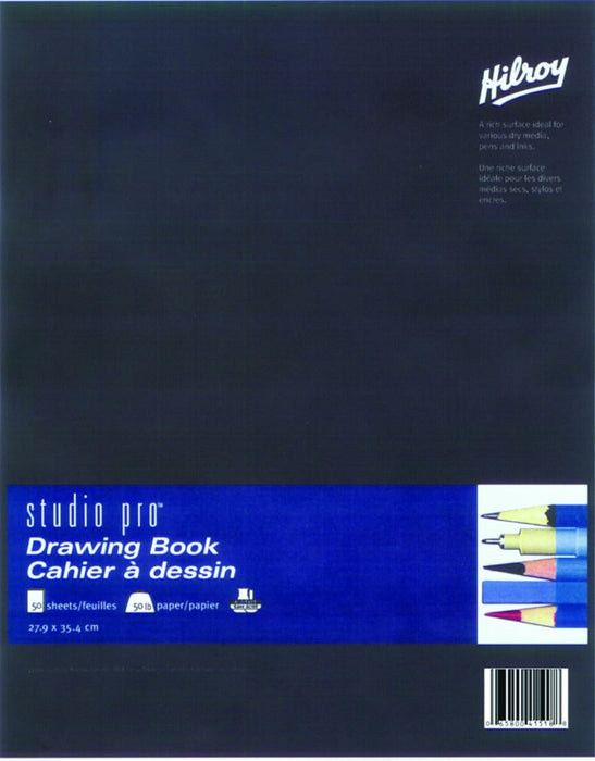 Hilroy Studio Pro Drawing Book 11x14" 50-Sheets