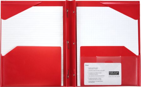 Five Star 2-Pocket Stay Put Folder (PST)
