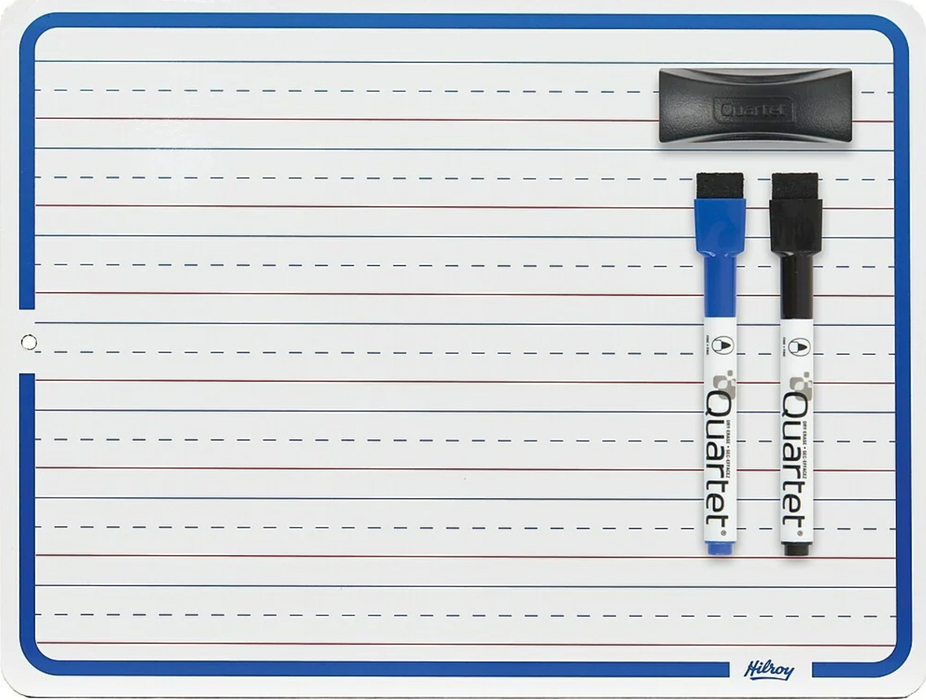 Hilroy Double-Sided Dry-Erase Lapboard, 9" x 12"