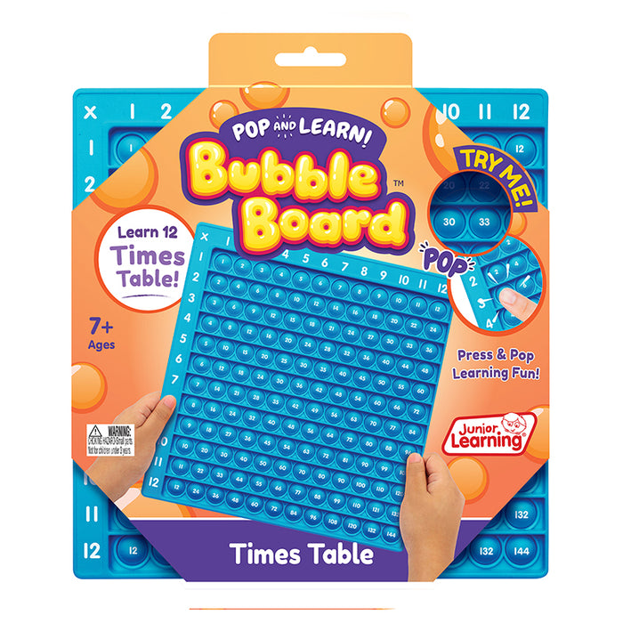 TIMES TABLE BUBBLE BOARD