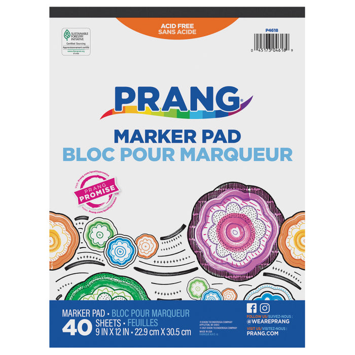 Marker Pad 9X12 - 40 Sheets