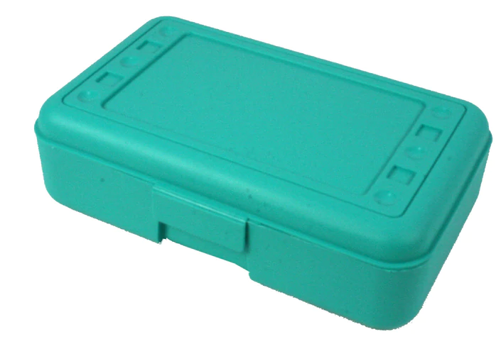 Pencil Box - Turquoise - Standard Size (PST)
