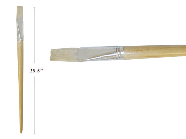 Paint Brush Long Flat #12