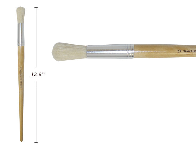 Paint Brush Long Round #12