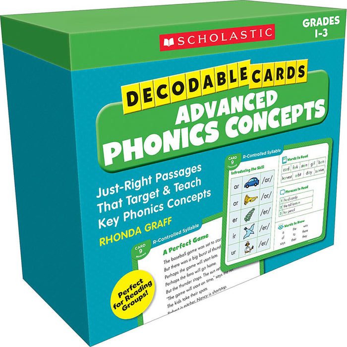 DECODABLE CARDS ADVANCED PHONICS CONCEPTS