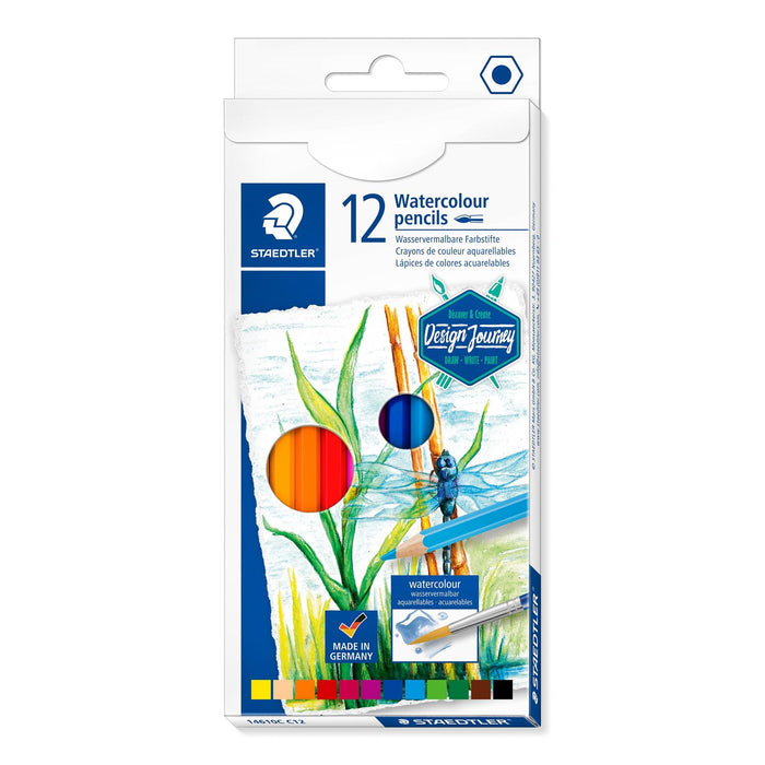Staedtler Water Colour Pencil Crayons 12