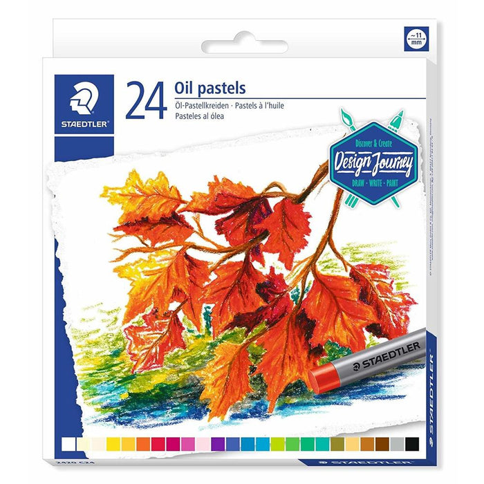 24 Oil Pastels - Staedtler (non-toxic) (PST)
