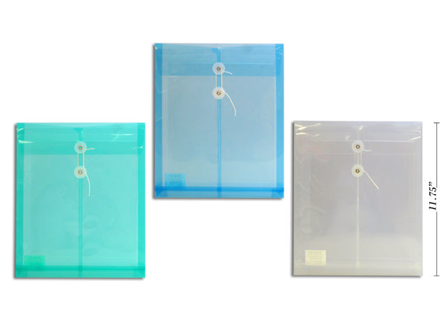 Plastic Homework Folder 10"x12" (PST)