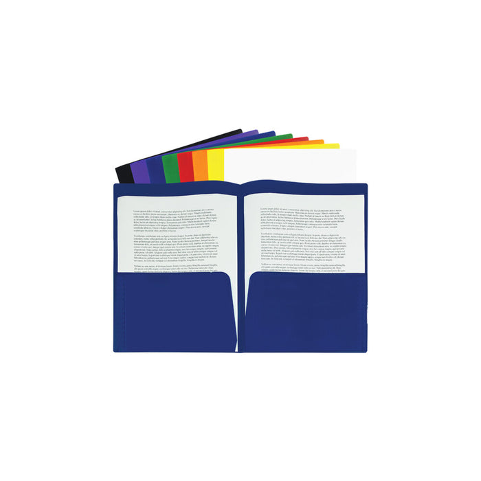 Poly Twin Pocket Portfolio White (PST)