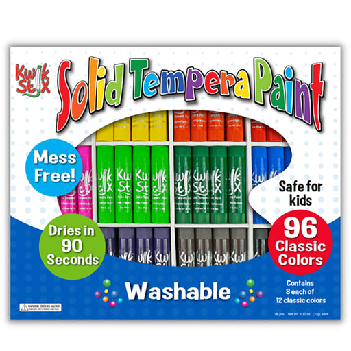 Kwik Stix Tempera Paint Classpack 96PC Set