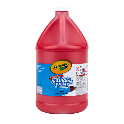 Washable Paint Gallon Red