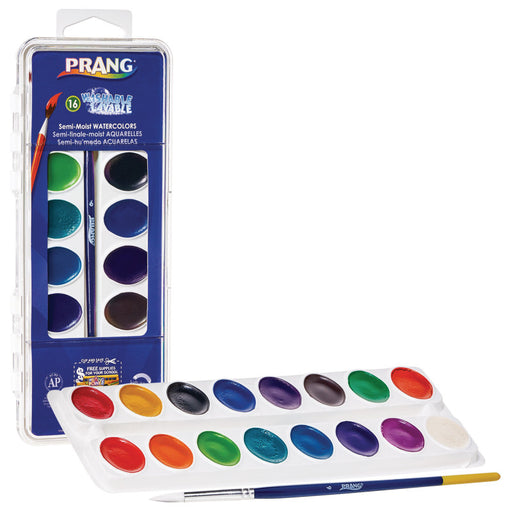 16 Washable Water Color Set W/BRUSH
