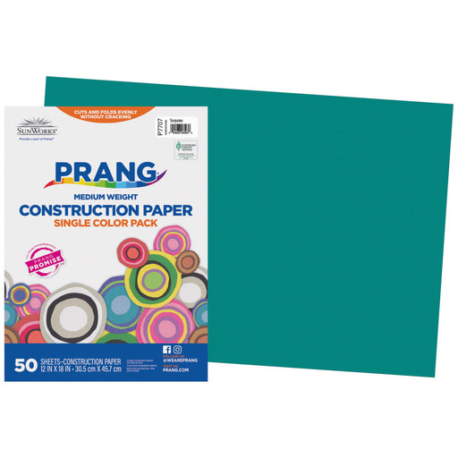 Construction Paper Turquoise 12X18 50PK