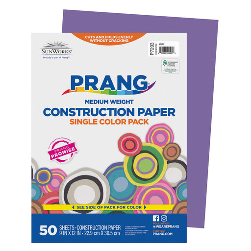 Construction Paper Violet 9X12 50PK