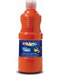 Washable Tempera Paint 32 oz Orange