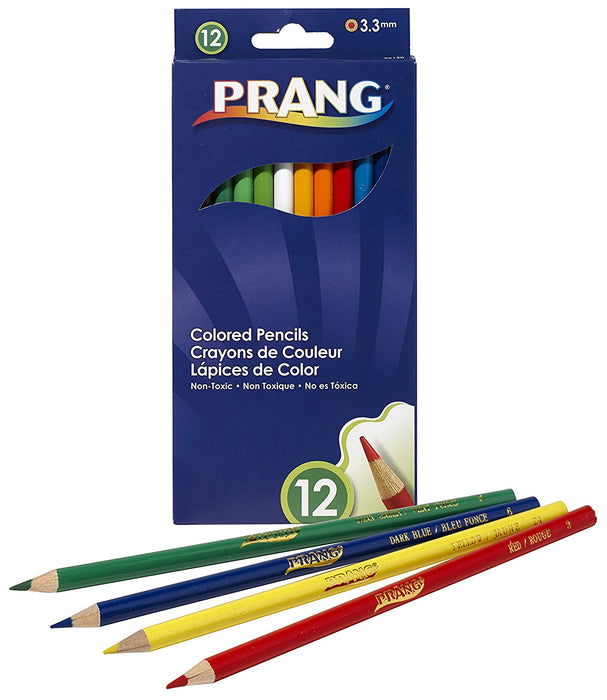 Pkg(s) of 12 Prang Pencil Crayons Pre-sharpened
