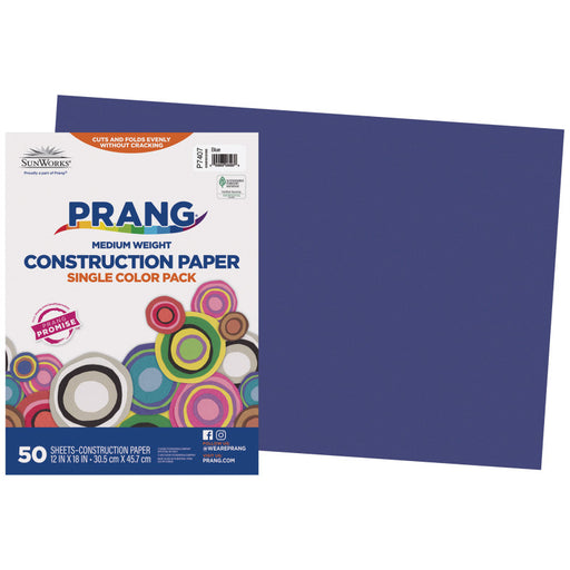 Construction Paper Blue 12X18 50PK