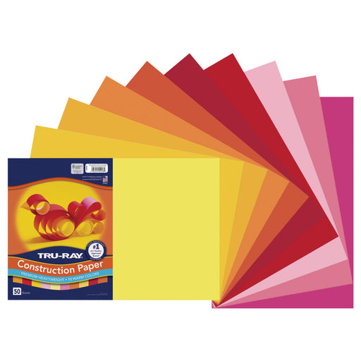 Tru Ray Warm Assts 12X18 50 Sht
