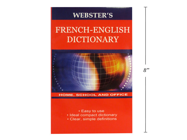 Websters French/ English Dictionary